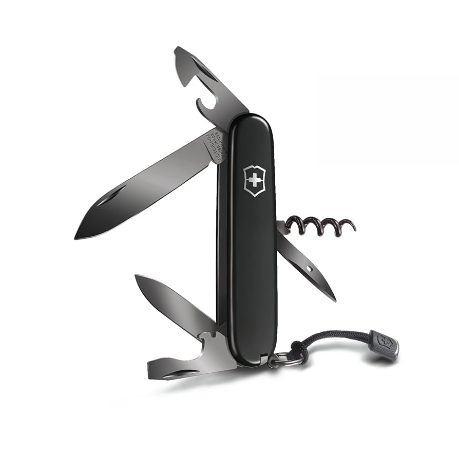 VICTORINOX SWISS アーミーナイフ Victorinox Swiss Army 54941 Compact Pocket Knife, Red - 91mm